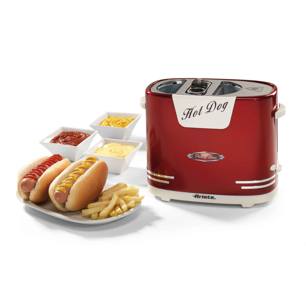 Ariete Hot Dog Power 650W Speacial Slot For Hot Dog Bread Automatic 5 Levels For, 186