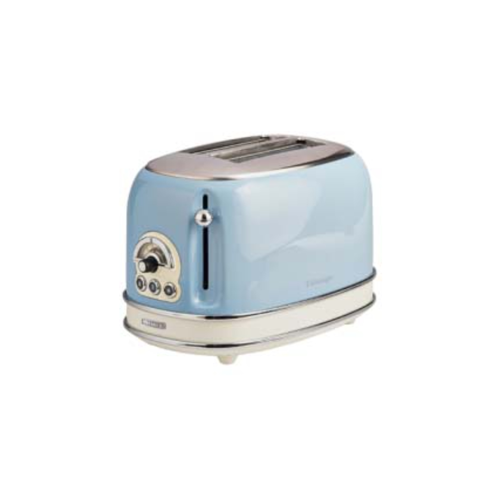 Ariete Vintage Toaster 2 Slices 815W Blue, 0155/15
