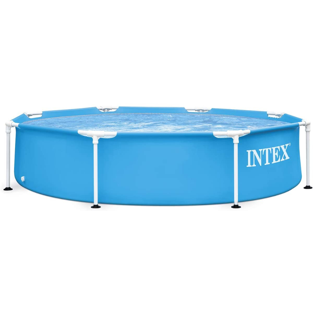 Intex Metal Frame Pool Without Filter Pump (2.44x0.51M) S21, 28205NP