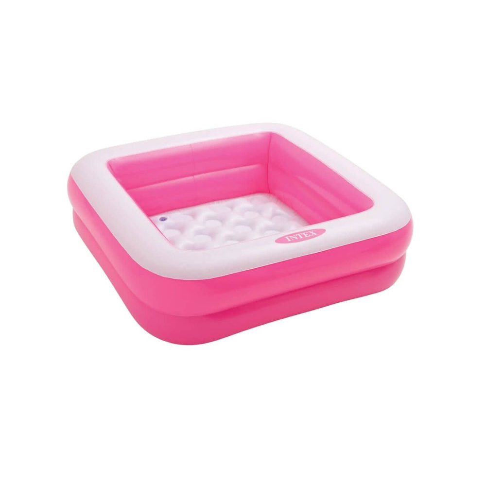 Intex Play Box Pool 85x85x23Cm ISR (Pink), 57100PK