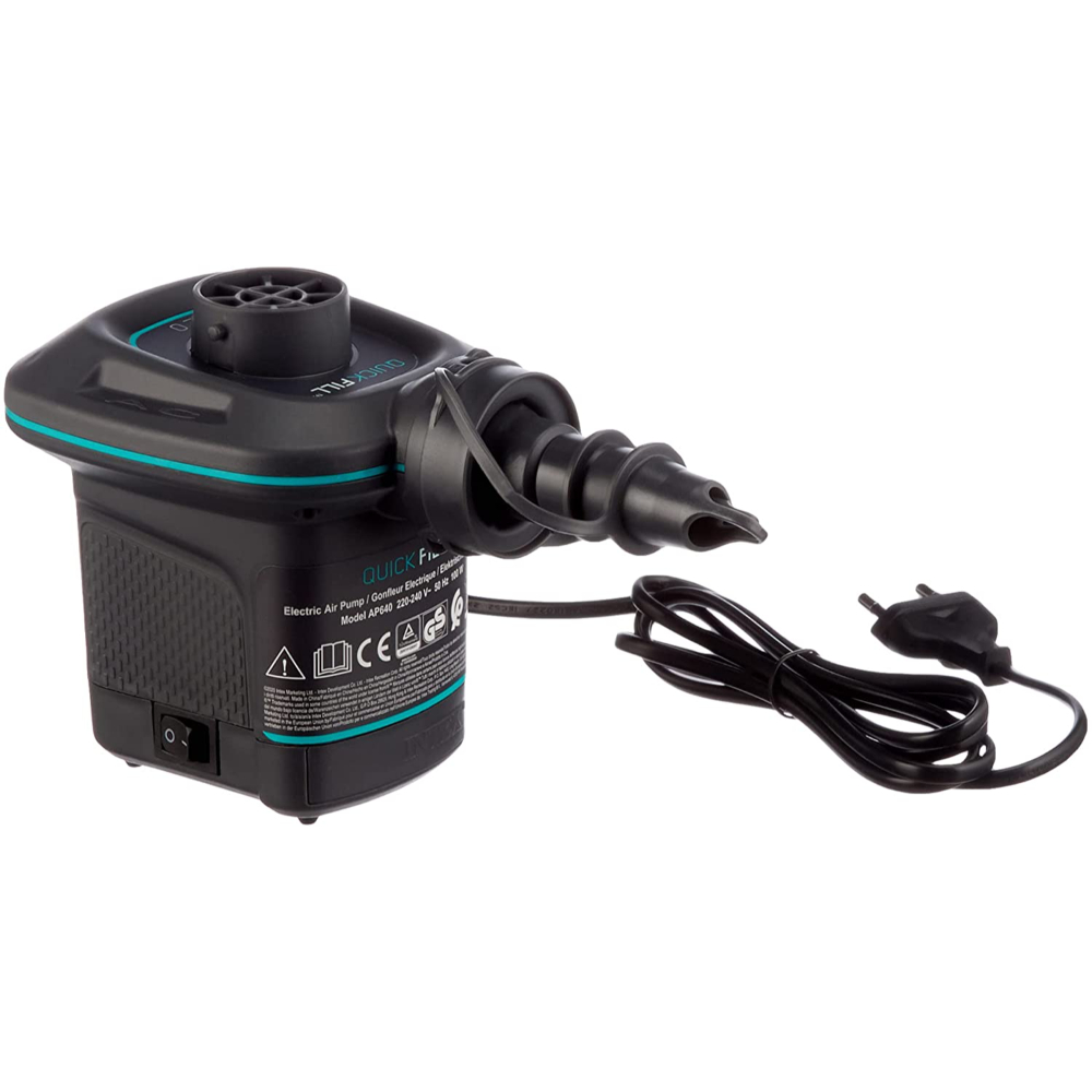 Intex 230 Volt Quick-Fill Ac Electric Pump S18, 66640NP
