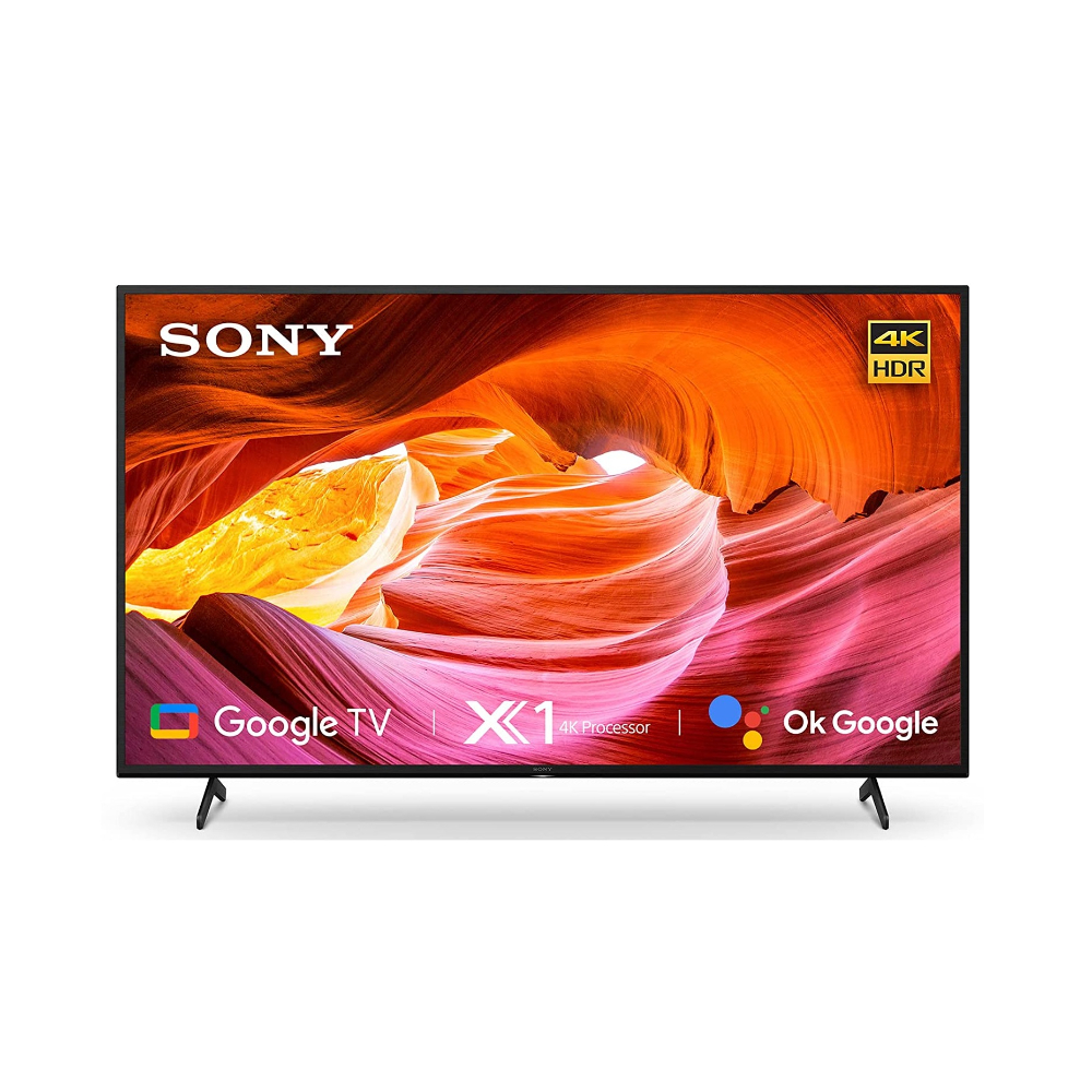 Sony TV 55-Inch, 4K Ultra HD, High Dynamic Range (HDR), Smart TV (Google TV), 3HDMI Ports, 2USB Ports, KD-55X75K