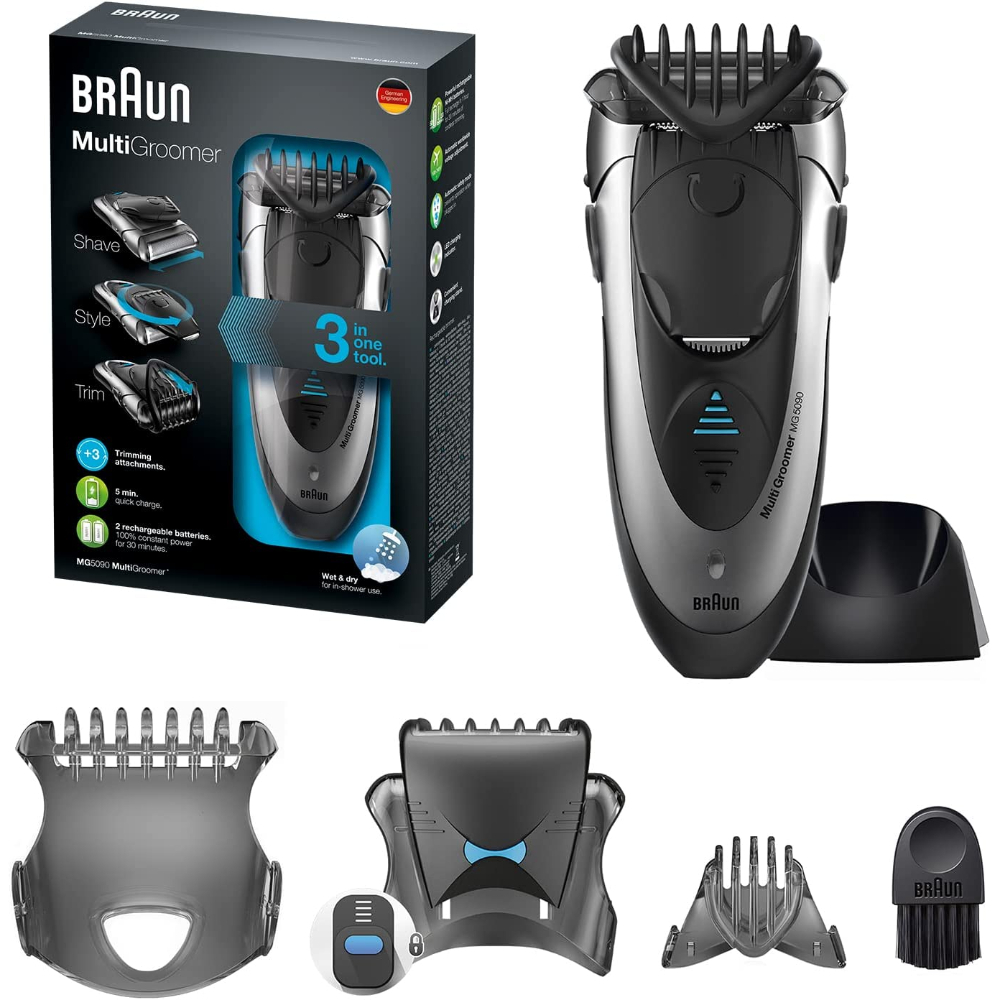 Braun Multi Groomer Wet And Dry For In Shower Use, MG5090