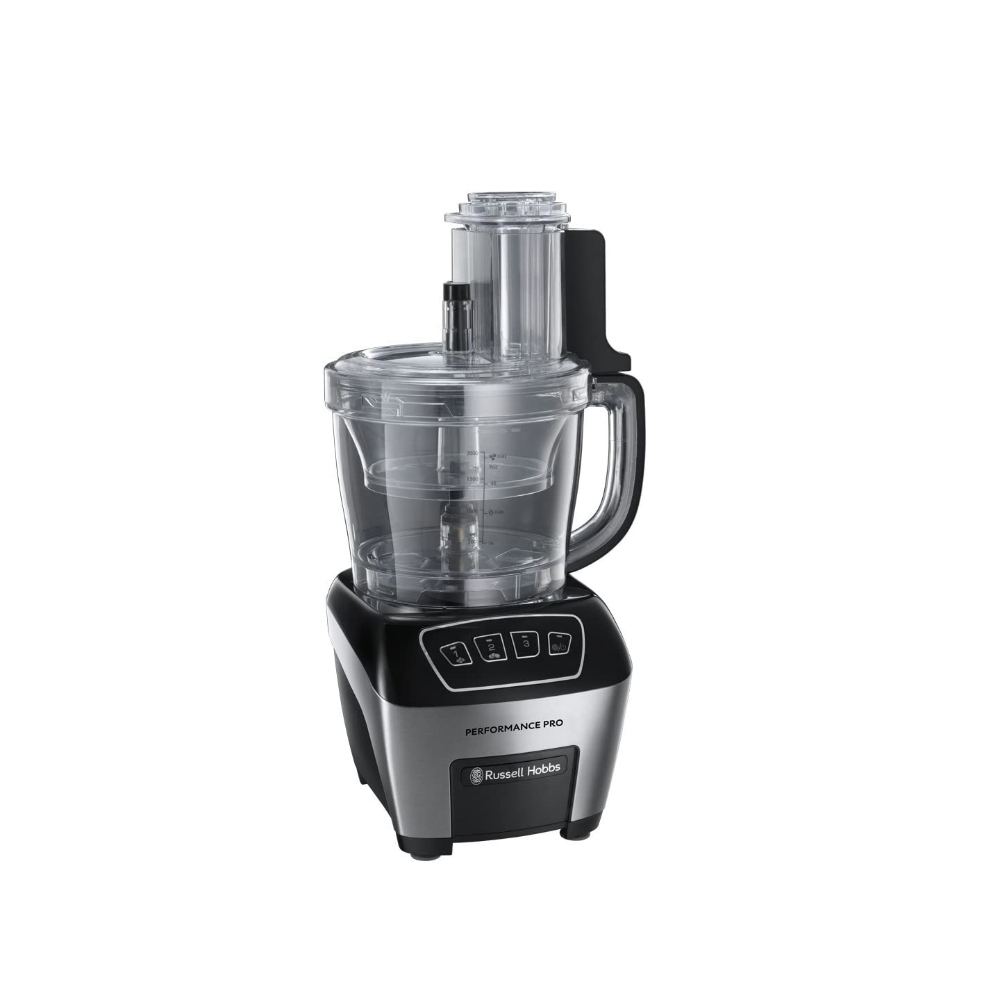 Russell Hobbs Professional Food Processor, 2.3L Capacity Bowl, Stainless Steel, 3 Speeds, 800W, 22270-56