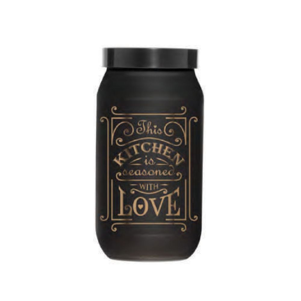 Herevin Decorated Canister 1000CC Love Kitchen, 146377-120