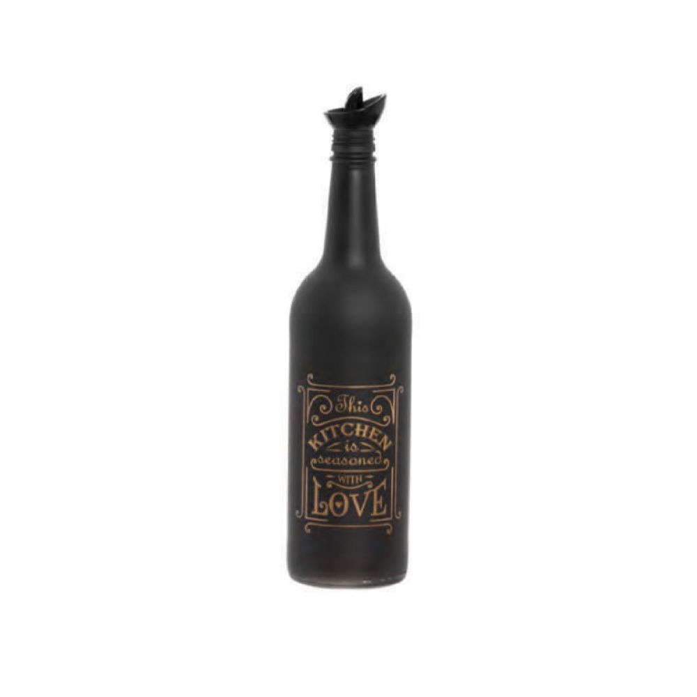 Herevin Oil Bottle 750CC Mat Black, 151144-120