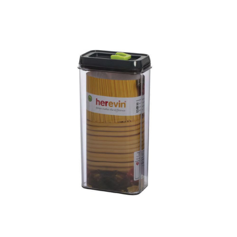 Herevin Storage Canister 3LT Grey With Green, 161193-560G