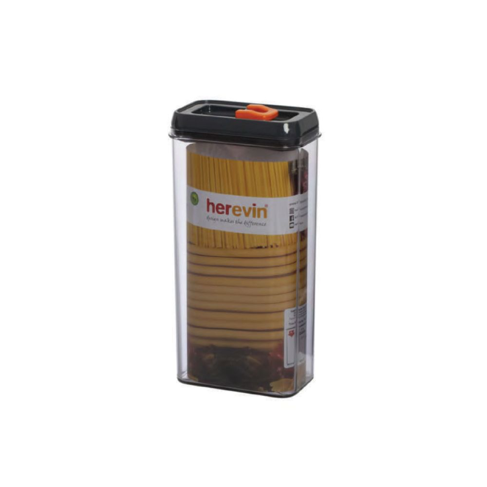 Herevin Storage Canister 3LT Grey With Orange, 161193-560O