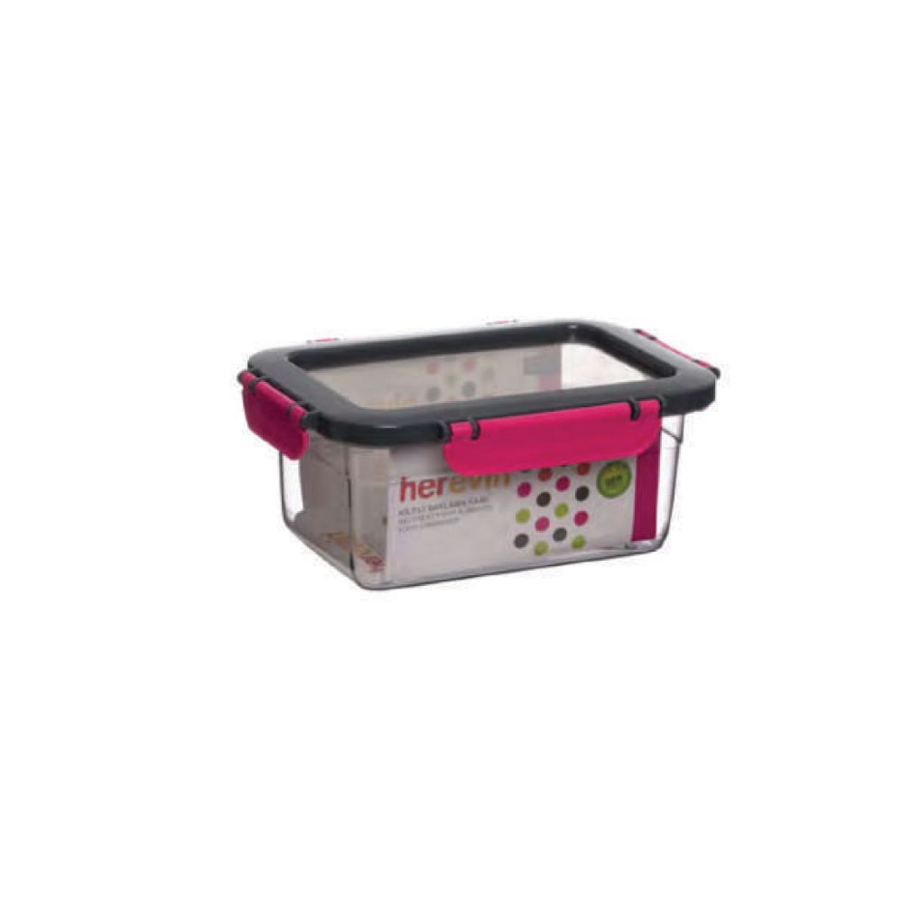 Herevin Airtight Food Container 1LT Pink, 161425-560P