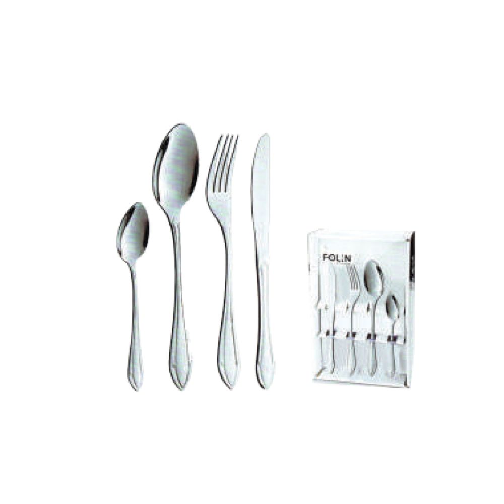Herevin Cutlery Set 2231-24Apv Pointed  Silver Stainless Steel, 70119006