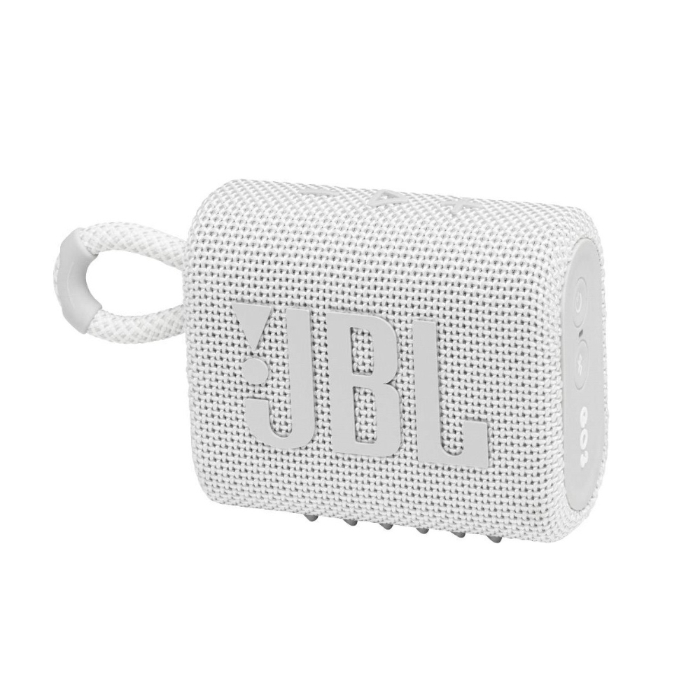 Jbl Bluetooth Speaker Harman Waterproof White, JBL-GO3WHT