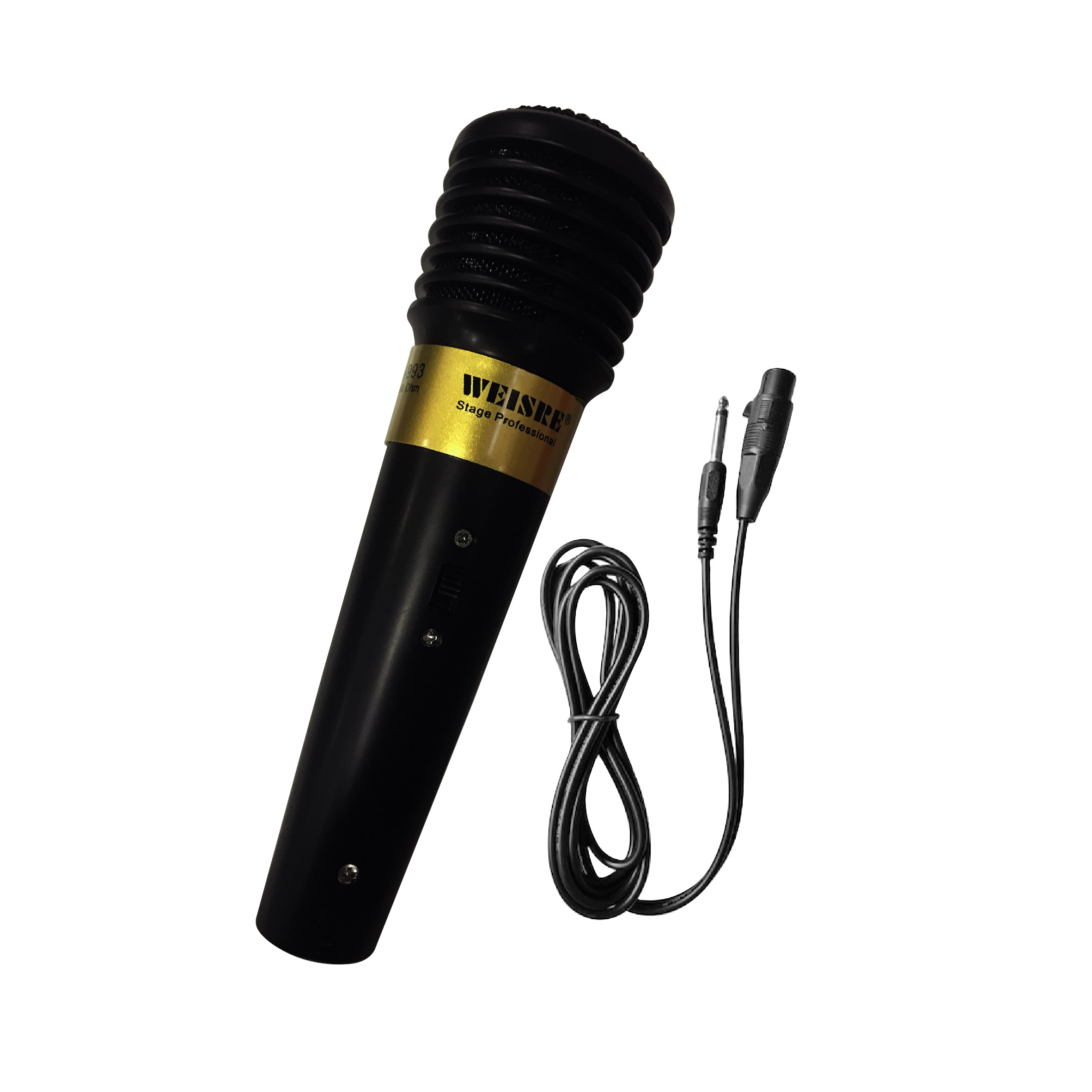 Weisre Dm Series Professional Dynamic Microphone With Wired Black, DM-993