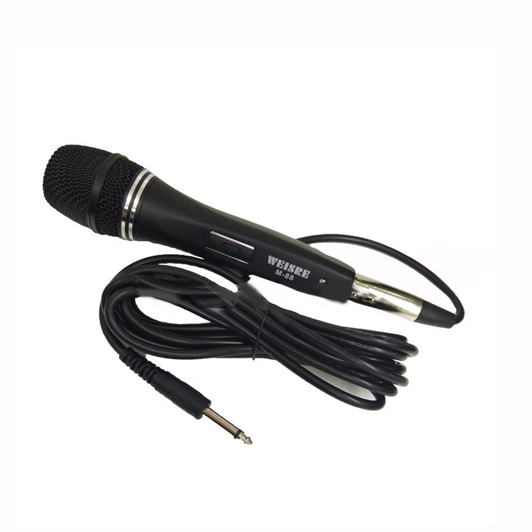 Weisre Pro Series Professional Dynamic Microphone Black, M-88