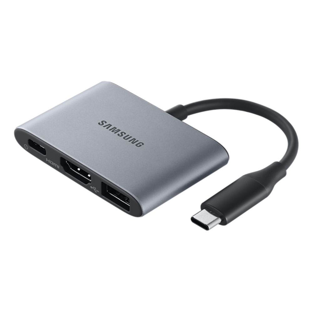 Samsung Multiport Adapter USB-C, USB 3.1, HDMI 4K, Pd 3.0, EE-P3200BJEGWW
