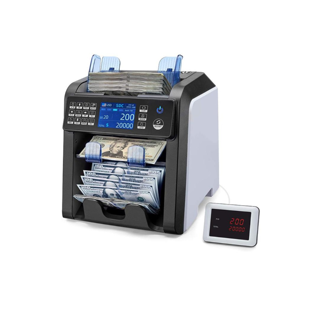 Multi Currency Value Counter 400-500 Bills, CH-5110