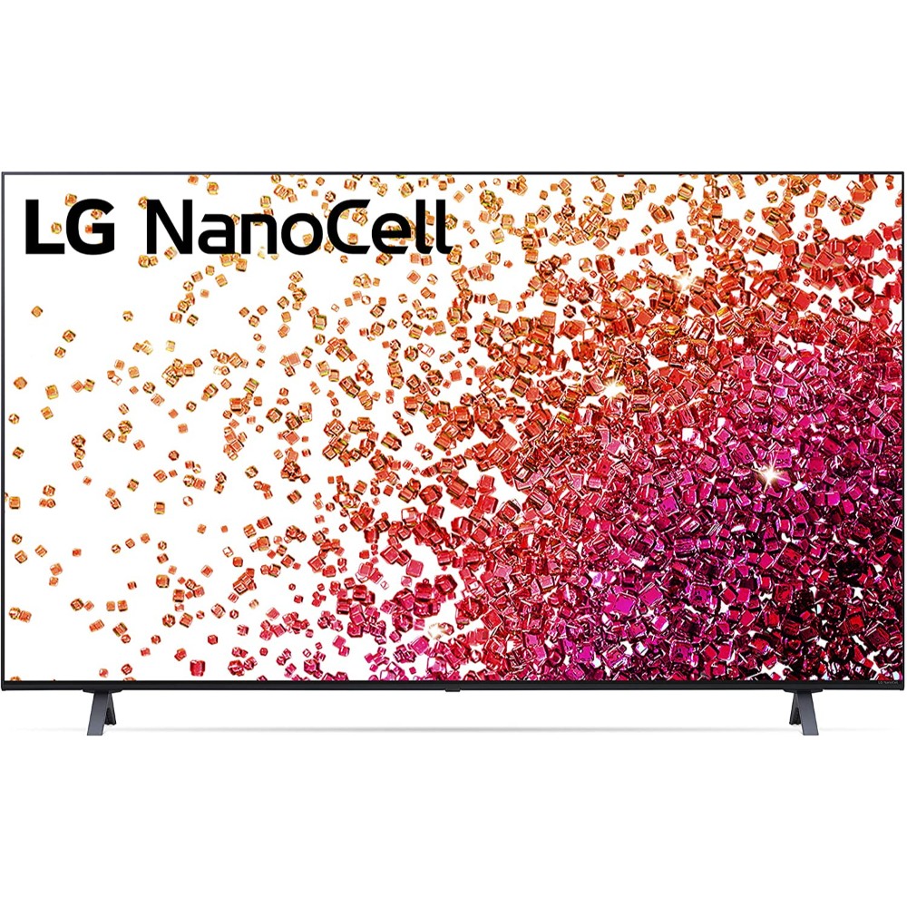 Lg TV 50-Inch, Nano75 Series, 4K Active HDR, WebOS Smart ThinQ, AI50NANO75