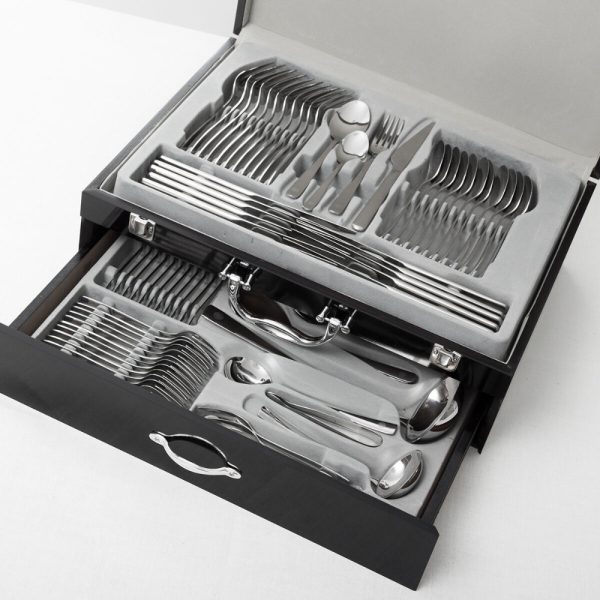 InnovaGoods Stainless Steel Cutlery Set Cook D`Lux 72 Pieces, V0100940