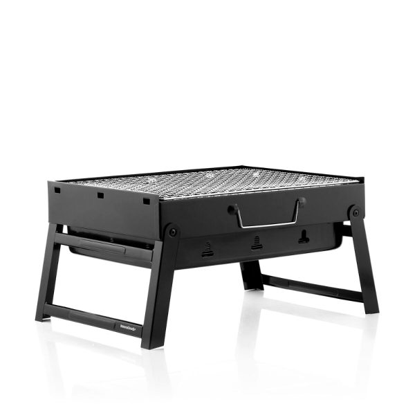 InnovaGoods Folding Portable Barbecue For Use With Charcoal Bearbq, V0103439