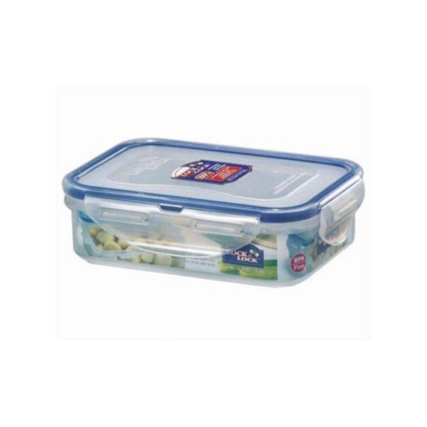 Lock&Lock Rectangular Short Food Container 360ML, HPL810