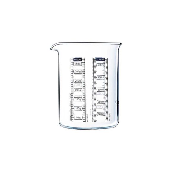 Pyrex Measuring Cup Kitchen Lab, 0.5L, 11x12x12cm, LABBK50