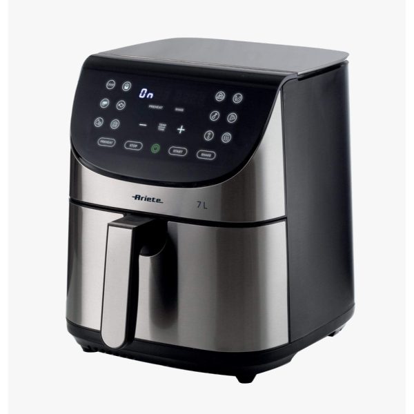 Ariete Digital Air Fryer 7L, Stainless Steel, 1800W, 4628