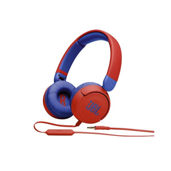 JBL Kids On Ear Headphones, Red, JR310RED