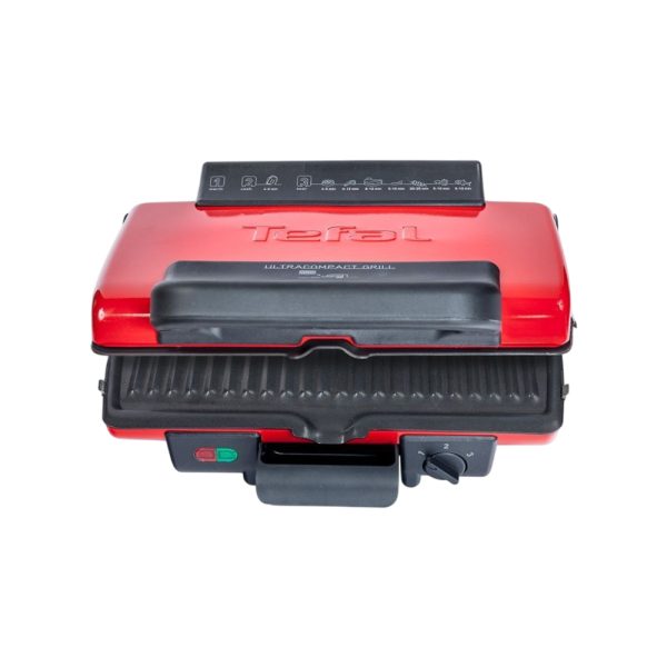 Tefal Ultracompact Grill Red, TEF-GC302526