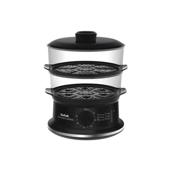 Tefal, Food Steamer 980W 6L Black, TEF-VC140131