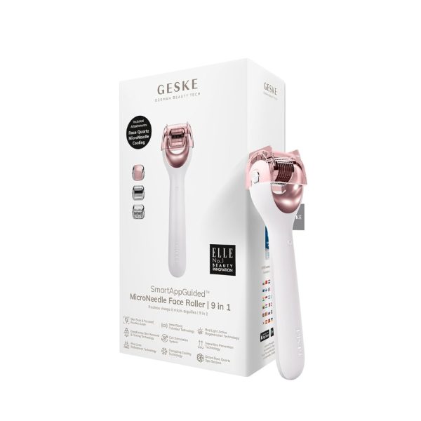 Geske Microneedle Face Roller 9 In 1 (Silver), GSK-00053SL01