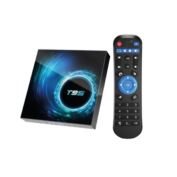 TV Box T95 CPU 64GB, Hevc H265, CPU 4 Core, 6K UHD, T95