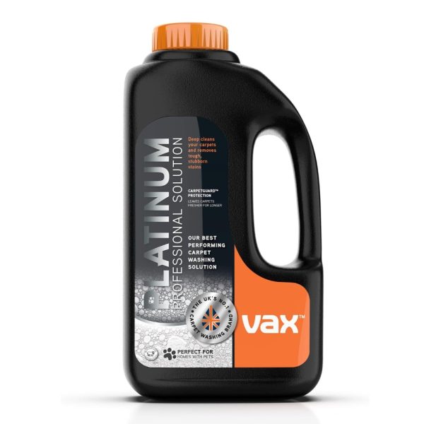 Vax Platinum Professional Carpet Cleaner Solution, 1.5L, VAX-139136