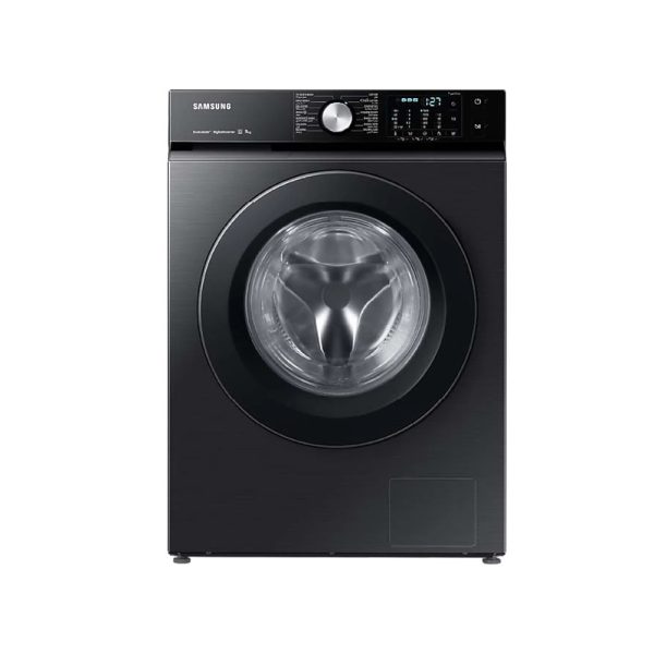 Samsung Washer?Front Load 11Kg, 1400RPM, Super Speed AI Ecobubble Black, WW11B1A046ABFH